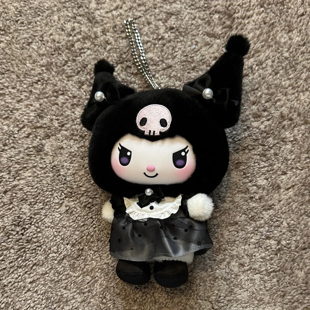 Sanrio Sisters’ Outfits Vinyl Plush Keychain - Kuromi - Picture 1 of 2